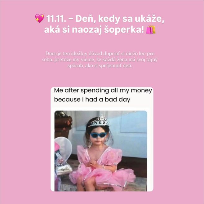 💗DARUJEME - 10€ pri nakupe nad 50€, -25€ pri nakupe nad 100€✅ 11. a 12. novembra len😻